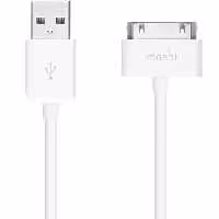 کابل MOSHI موشی تبدیل USB به 30PIN سفید - Hiapple.ir