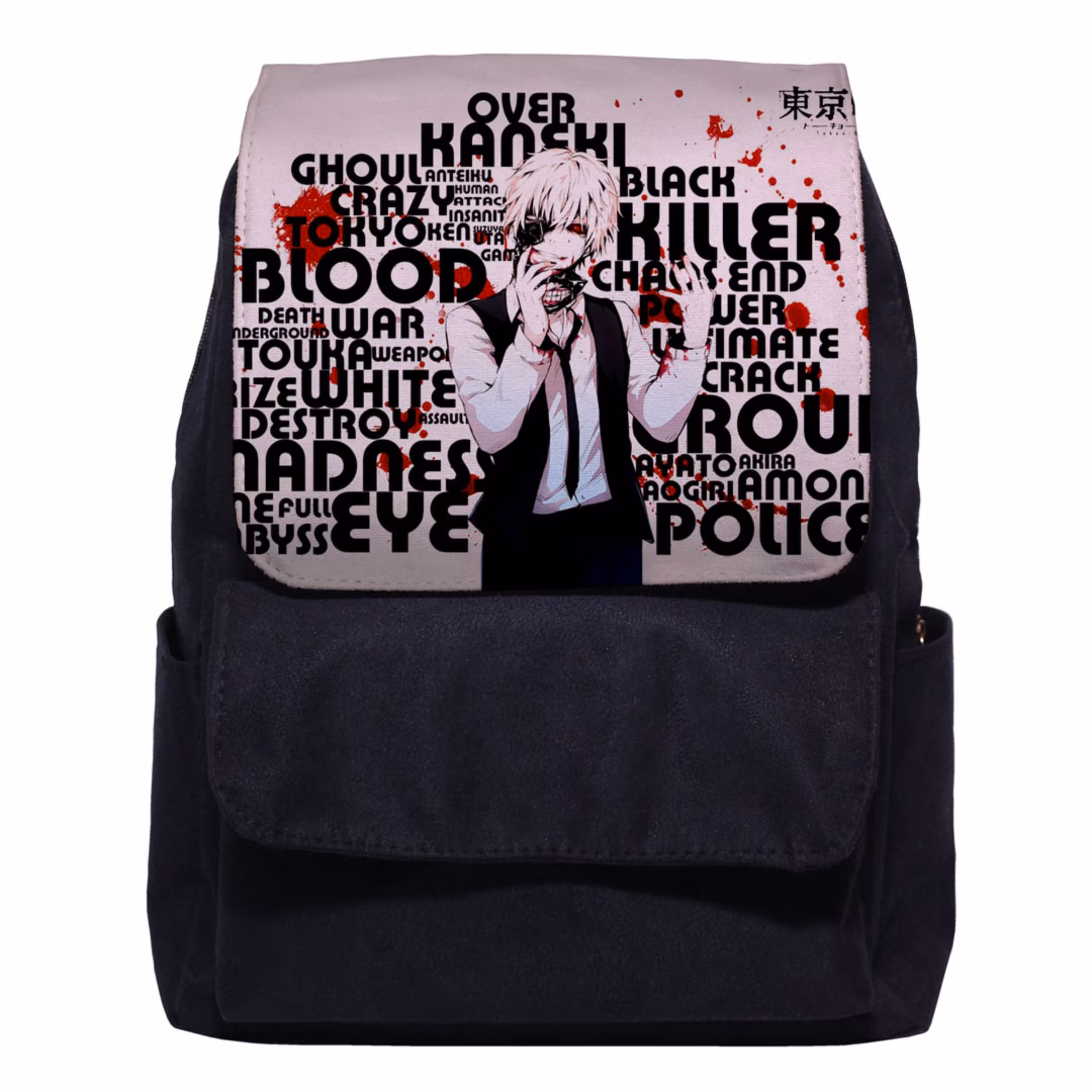 کوله پشتی مدرسه طرح توکیو غول Tokyo Ghoul Ken Kaneki