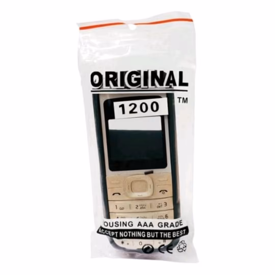 قاب پشت ورو گوشی نوکیا ساده مدل 1200 اورجینال قیمت عمده