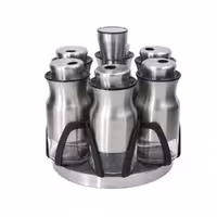 جای ادویه 6 پارچه گردان والرین مدل 60003Valerian Glassware