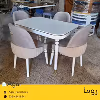 میزغذاخوری 4 نفره روما