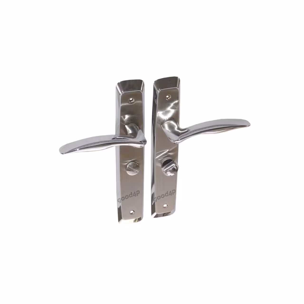 دستگیره پلاک سربی مدل 3123 سرویس چپ کروم یکتا کلون