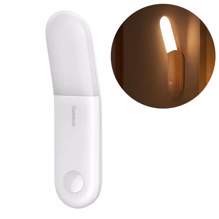 چراغ هوشمند بیسوس Baseus Sunshine Human Body Induction DGSUN-GA02 دارای سنسور نور و حرکت (Natural Light)