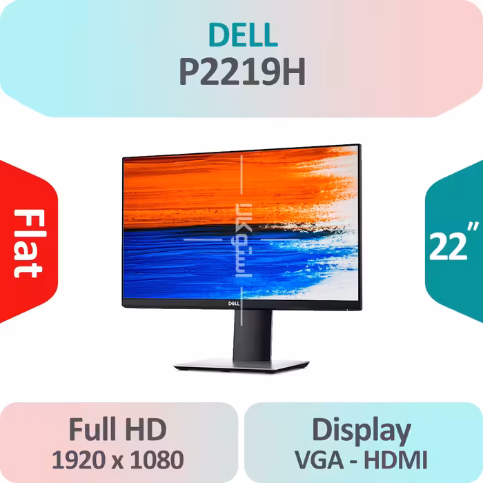 مانیتور استوک Dell P2219H سایز 21.5 اینچ Full HD