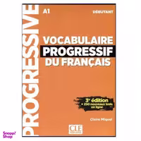 کتاب Vocabulaire Progressif Du Francais A1 Debutant 3rd / اثر Claire Miquel انتشارات هدف نوین