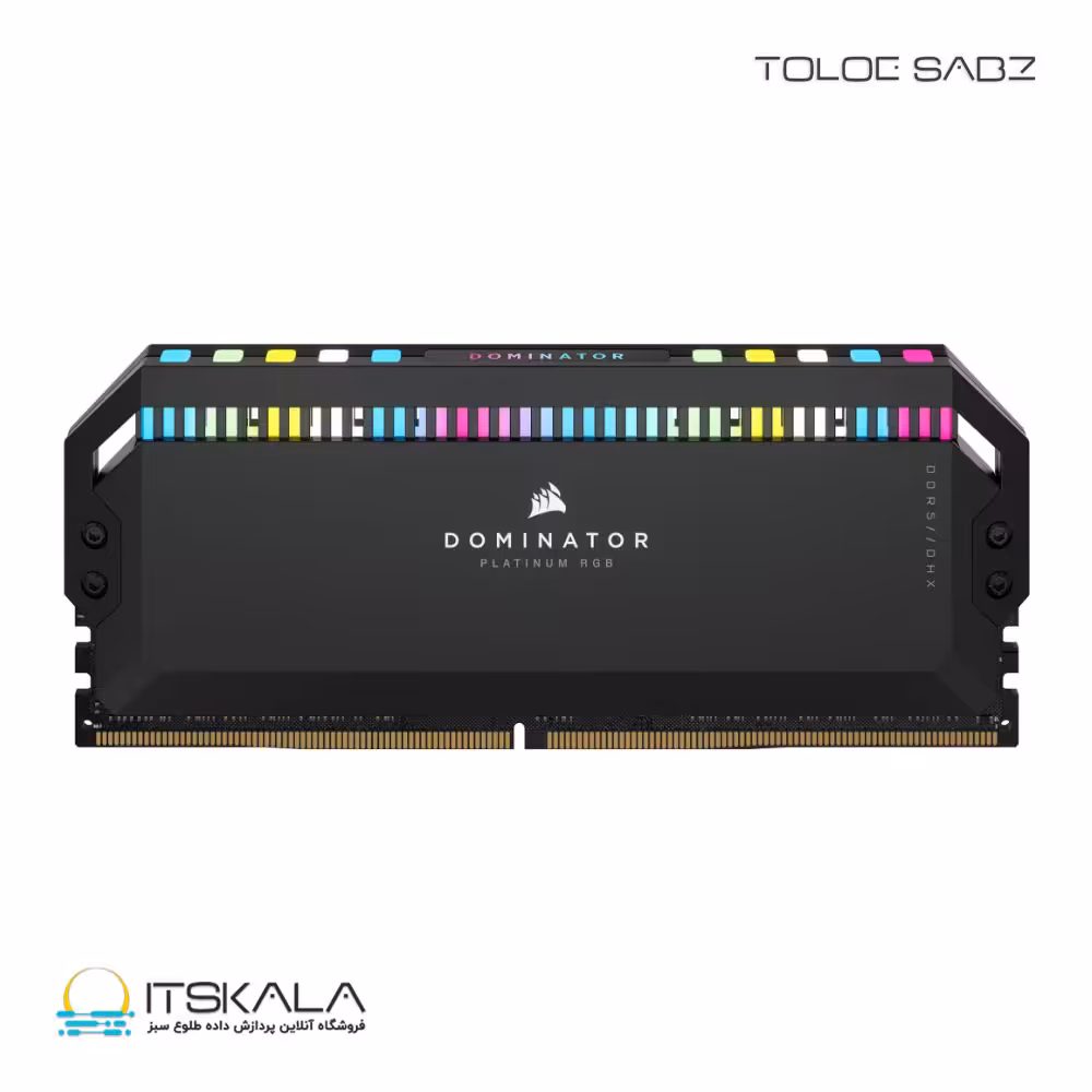 قیمت و خرید رم کورسیر CORSAIR DOMINATOR PLATINUM RGB 64GB (2x32GB) DDR5 5600 CL40 | ITSKALA