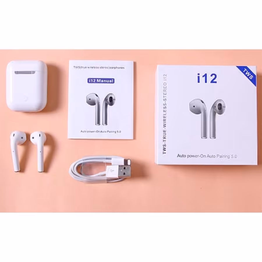 ایرپاد tws مدل i12 دوگوشی