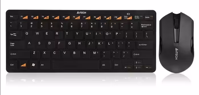 کیبورد و ماوس بی سیم ای فورتک 6200N