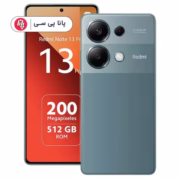 گوشی Xiaomi Redmi Note 13 Pro 4G 256GB – 8GB RAM _ سبز