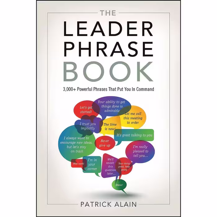 کتاب زبان اصلی The Leader Phrase Book اثر Patrick alain انتشارات Weiser