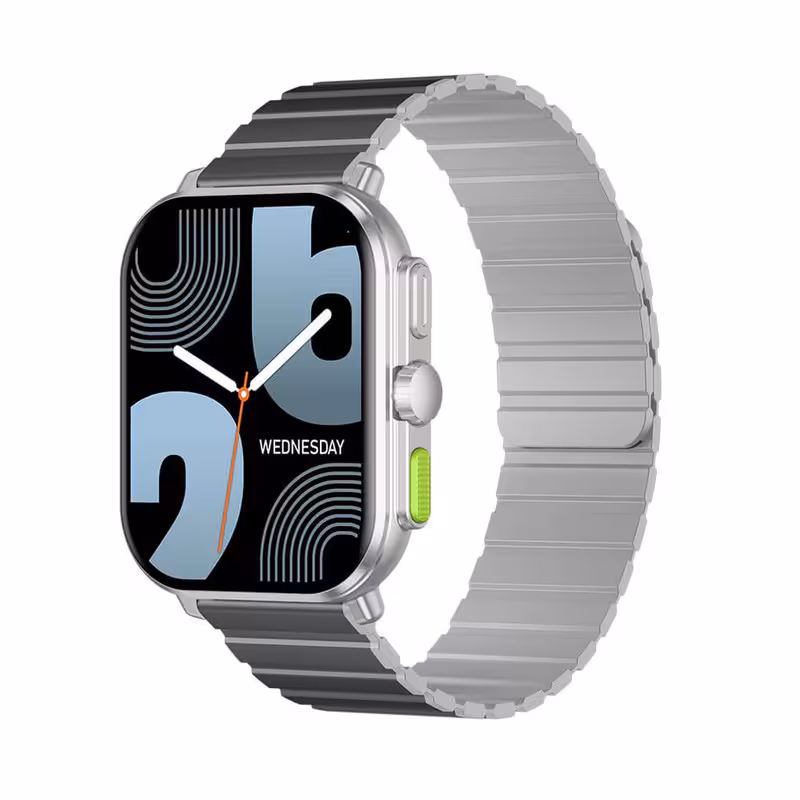 ساعت هوشمند گلوریمی مدل GS2 Pro دارای قابلیت های صفحه نمایش رنگی، صفحه نمایش لمسی، کنترل سطح اکسیژن خون، قابلیت مکالمه، بند سیلیکون | موبایل آردین