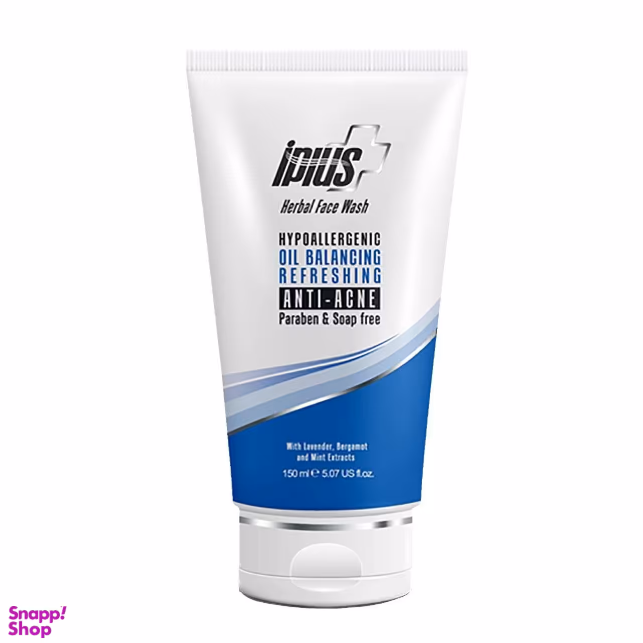 ژل شستشوی صورت آی پلاس (iplus) مدل ACNECONTROL حجم 150 میلی‌لیتر