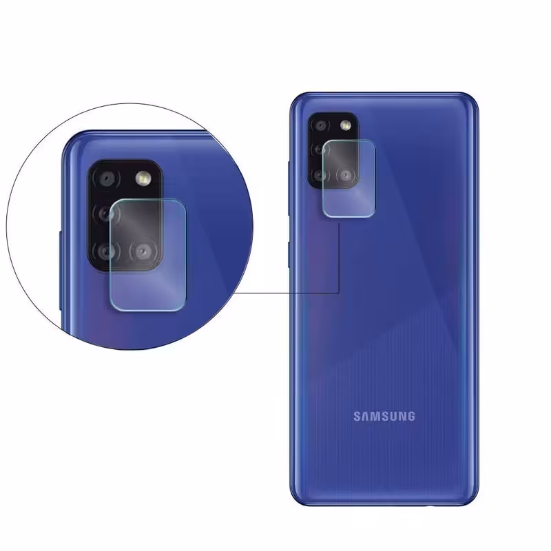 محافظ لنز دوربین از نوع سرامیکی مناسب برای گوشی موبایل Samsung Galaxy A31s