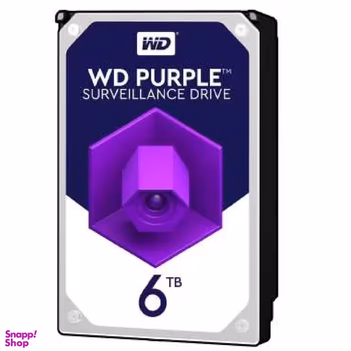 هارددیسک اینترنال وسترن دیجیتال مدل Purple WD60PURX ظرفیت 6 ترابایت