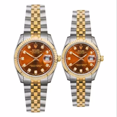 ساعت مچی عقربه ای ست زنانه و مردانه رولکس مدل 41