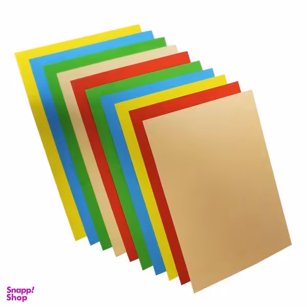 کاغذ رنگی A3 کد 77-07 بسته 10 برگی