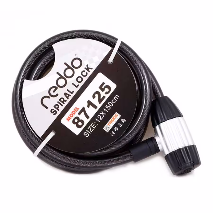 قیمت و خرید قفل سر آلومینیوم دوچرخه ردو مدل 87125 طول 12 در 150 سانتی متر | یاس ارتباط