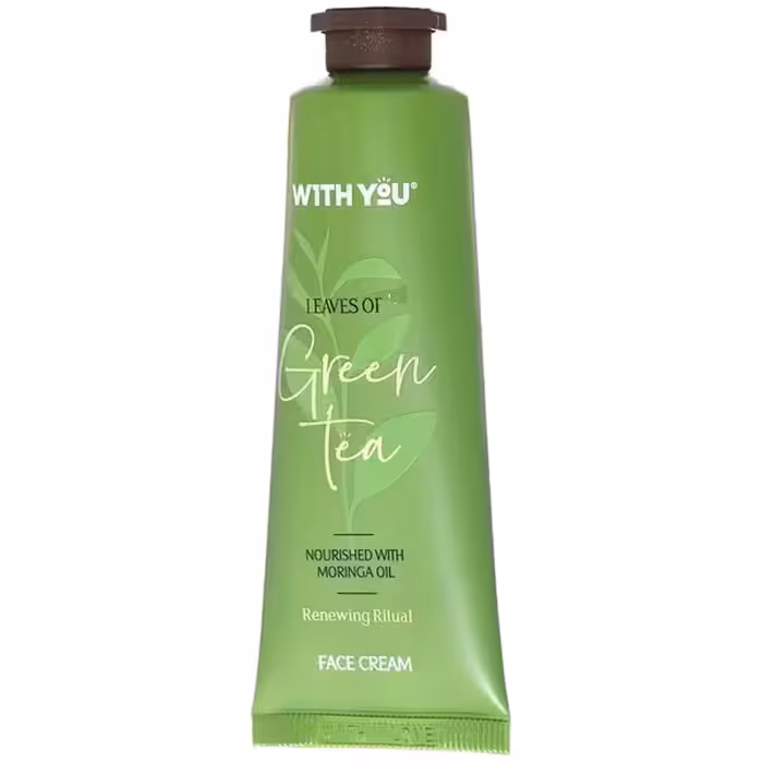 ویت یو کرم صورت حاوی عصاره چای سبز و مورینگا انواع پوست 50 میل