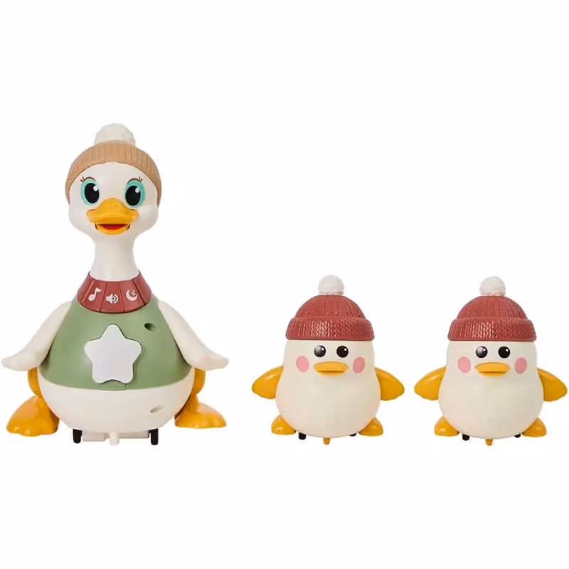 اردک و جوجه موزیکال هولی تویز سنسور دار هولی تویز Huile Toys  کد HE9987
