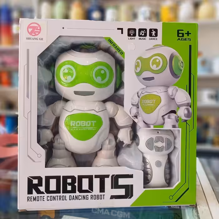 اسباب بازی، ربات موزیکال، رقصنده، چراغدار ، مناسب هدیه و سیسمونی