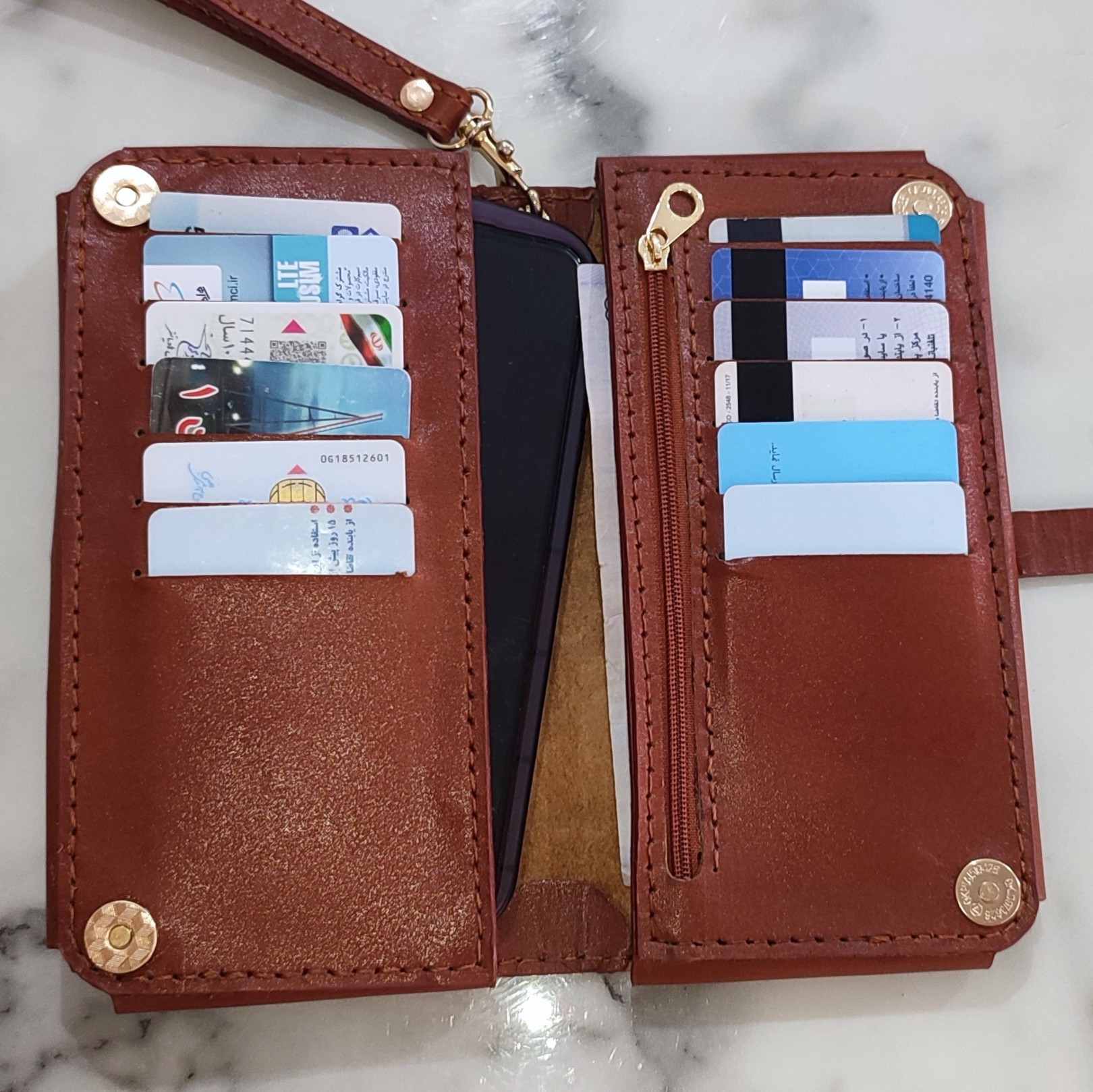 کیف کتی چرم 