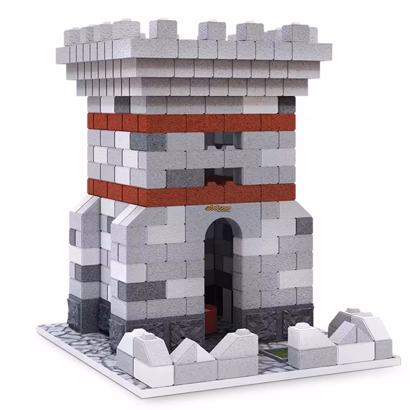 ماکت قلعه مینیاتوری اشل