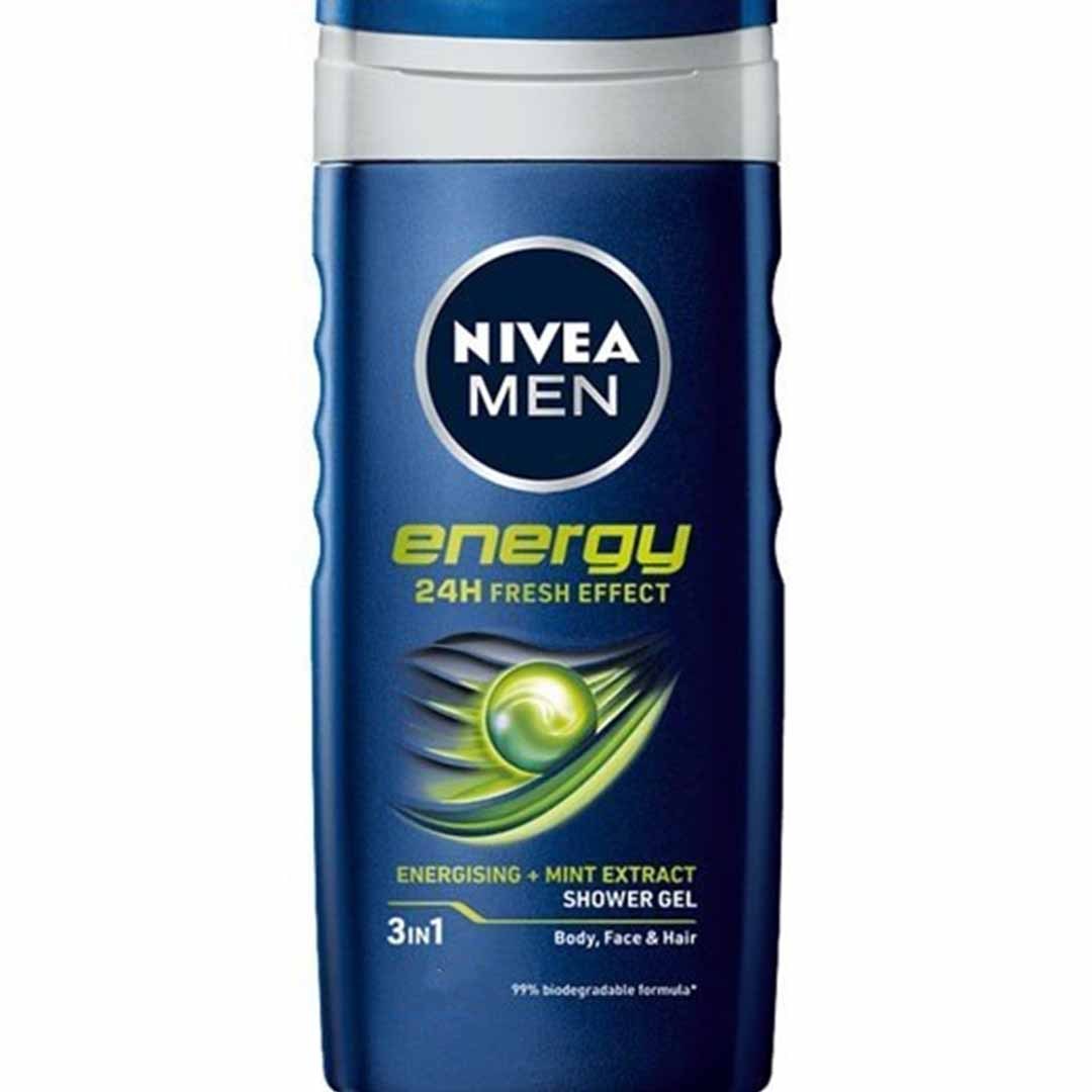 شامپو سر و بدن مردانه نیوآ مدل انرژی 500 میلی لیتر Nivea Men Energy