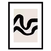 قیمت و خرید تابلو دکوراتیو مدل خطوط انتزاعی و مینیمال کد 1556