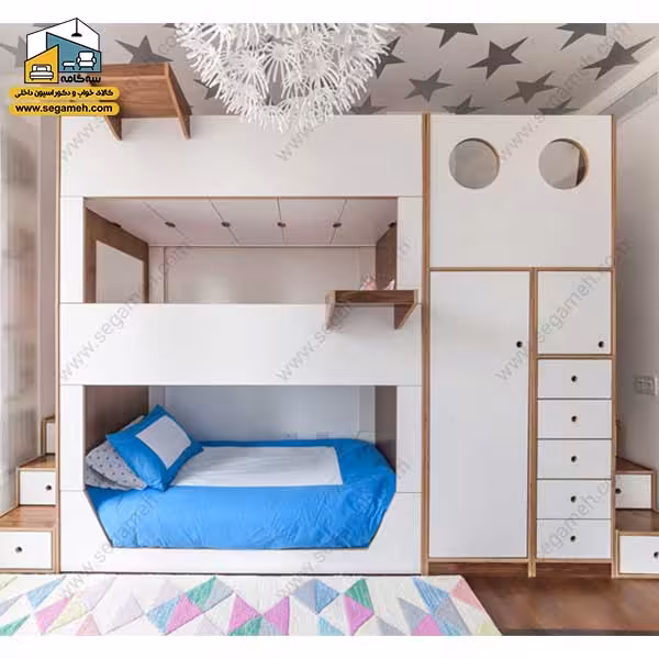 تخت خواب سه طبقه BTDP04