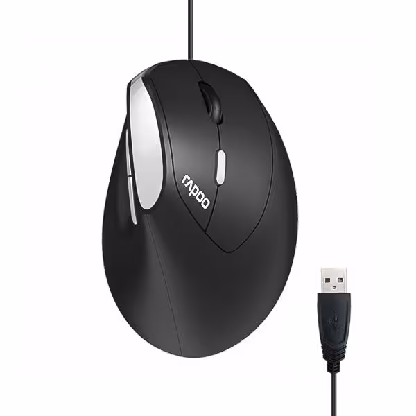 ماوس ورتیکال Silent رپو مدل EV200