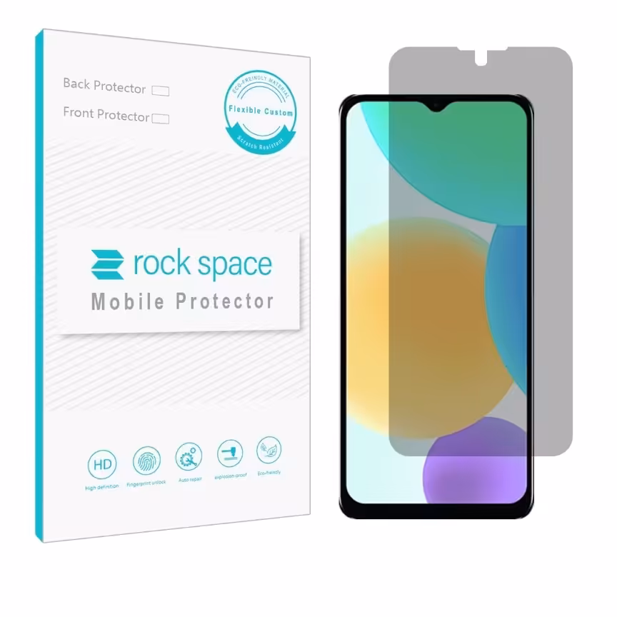 گلس پرایوسی (حریم شخصی)نانو و ضد ضربه گوشی اینفینیکس smart 6 HD برند راک اسپیس
