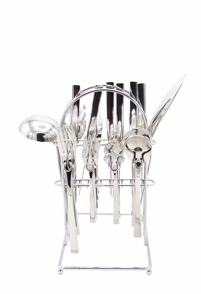 سرویس قاشق چنگال 6نفره رومیزی نیکولاس