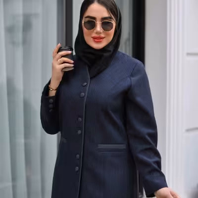 مانتو اداری زنانه مدل دیپلمات