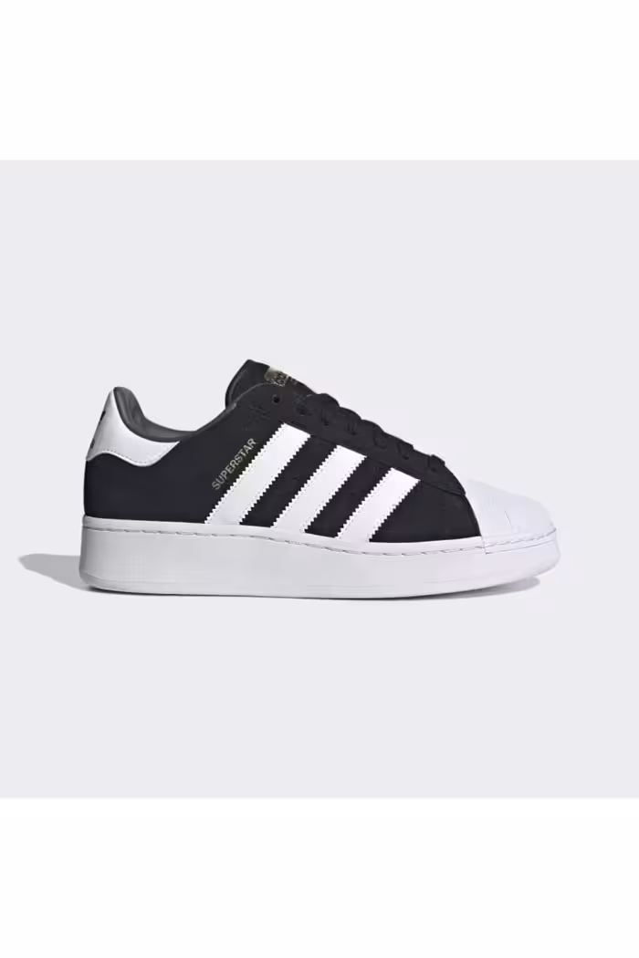 اسنیکر مشکی مردانه و زنانه سیاه كفش كتانى اسپرت ورزشى مدل superstar XLG یونیسکس adidas