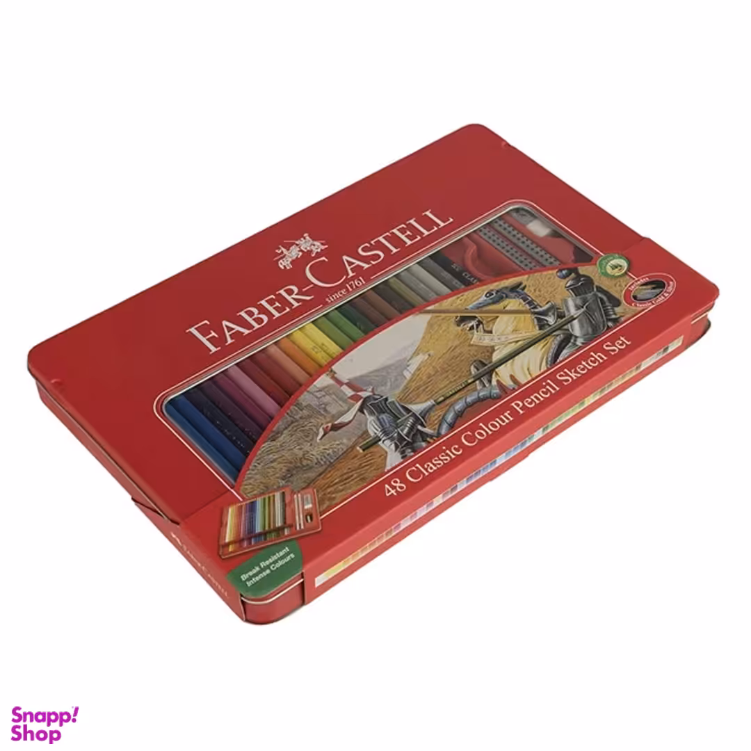 مداد رنگی فابرکاستل 48 رنگ