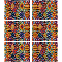 زیر بشقابی مستطیلی پارچه مخمل سایز 35 در 40 مدل U3-547 شرکت رنس