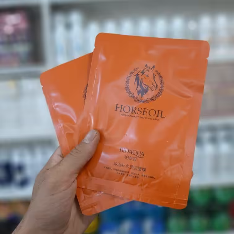 ماسک ورقه ای 30گرم اسب بیواکوا اورجینال لیانا شاپ