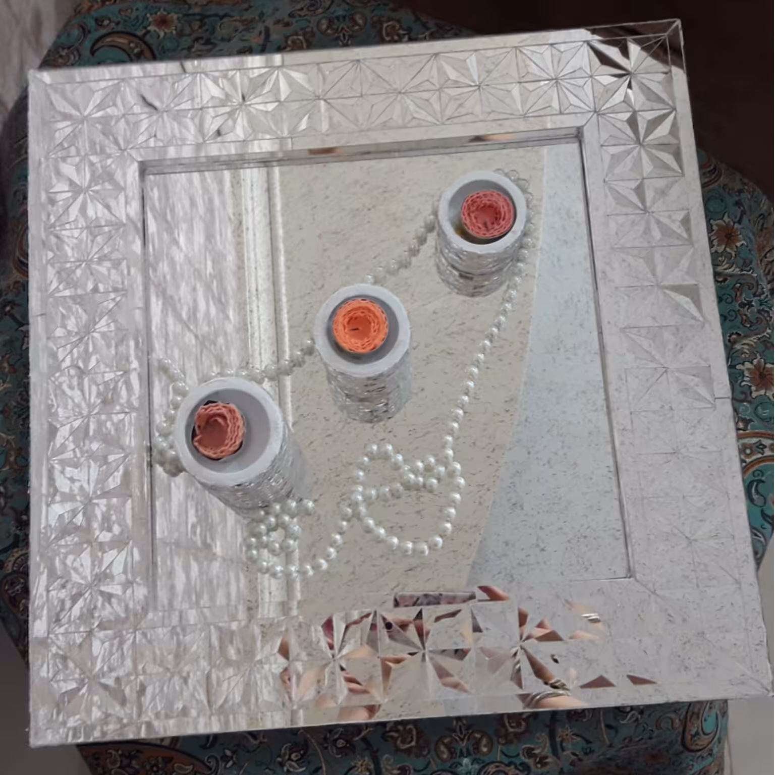 سینی آینه کاری
