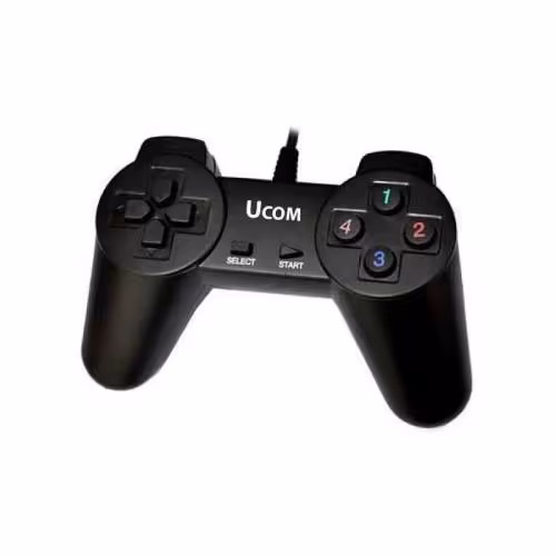 دسته بازی تک ساده سیمی یوکام مدل UC205