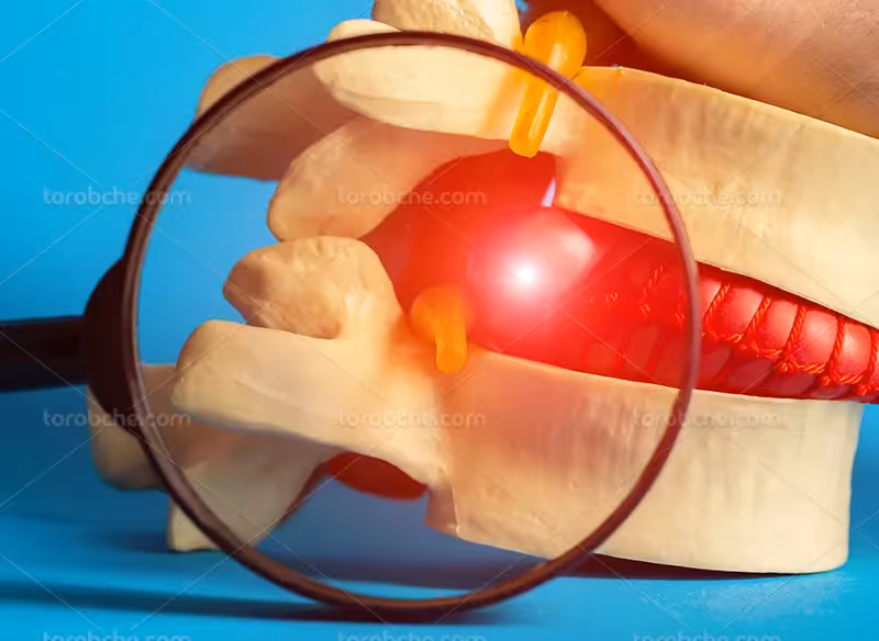 عکس دیسک کمر | گرافیک با طعم تربچه