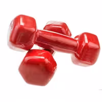 دمبل ایروبیک روکش‌دار 8٫5 کیلوگرمی بسته دو عددی