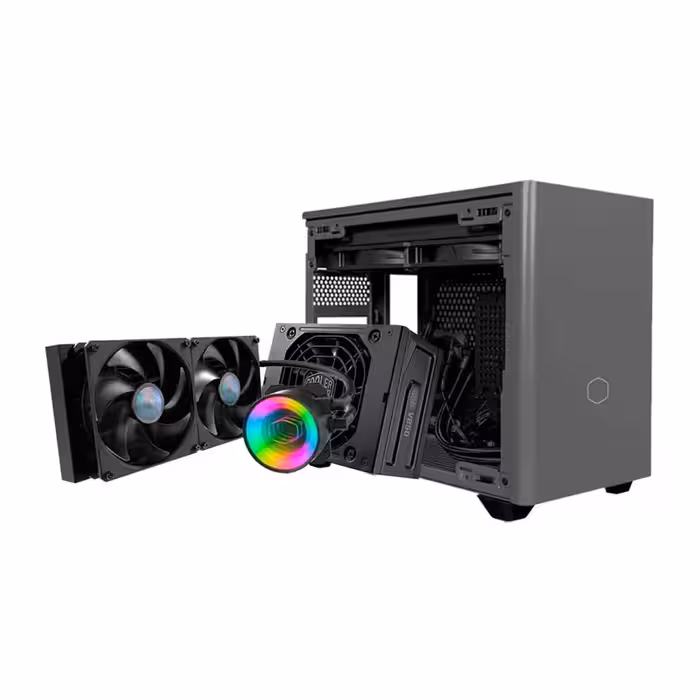 کیس، پاور و خنک کننده مایع کولر مستر NR200P MAX