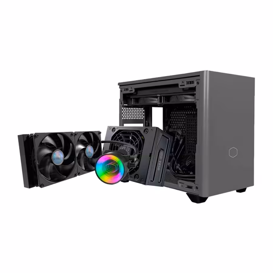 کیس، پاور و خنک کننده مایع کولر مستر NR200P MAX