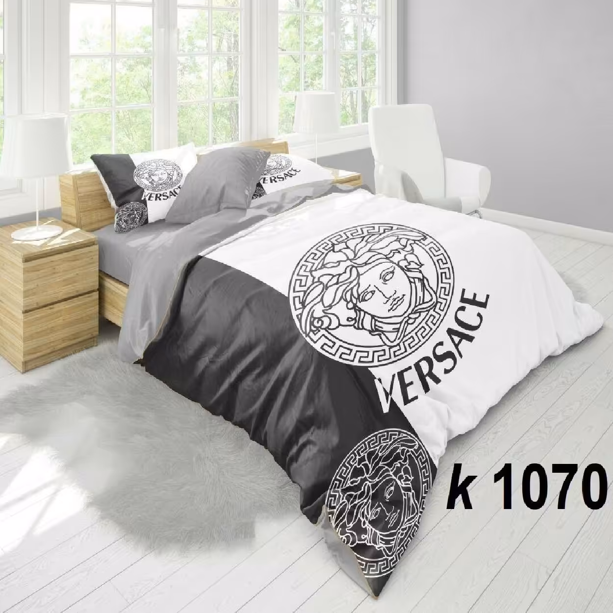 سرویس روتختی ترک إو turkev کد K-1070 دونفره 6 تکه