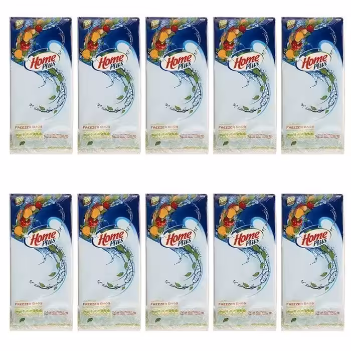 کیسه فریزر هوم پلاس مدل original بسته 10 عددی | فروشگاه اینترنتی تاتا کالا