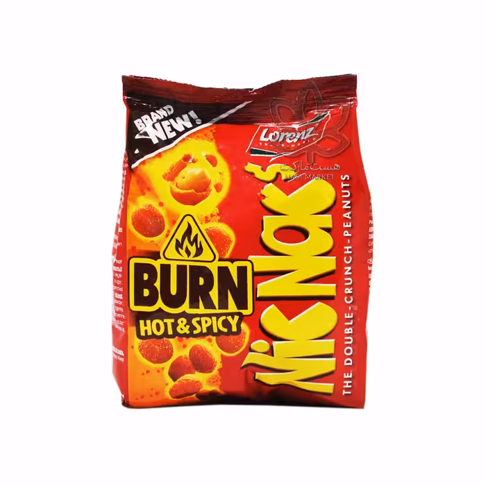 بادام زمینی روکش دار دبل کرانچ تند 110 گرم نیک ناکز - nic nac&#039;s