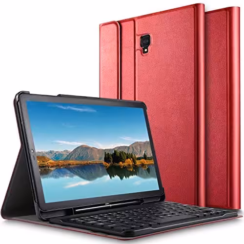 کیف محافظ تبلت سامسونگ (قرمز) Book Cover Samsung Galaxy Tab S4 10.5 T835