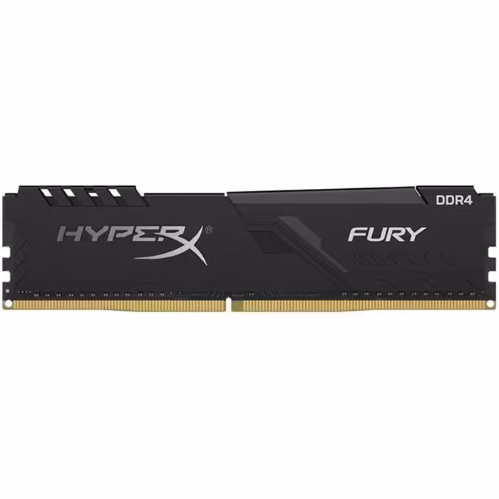 رم کامپیوتر RAM کینگستون مدل HyperX FURY CL15 باحافظه 4 گیگابایت و فرکانس 2666 مگاهرتز تک کاناله