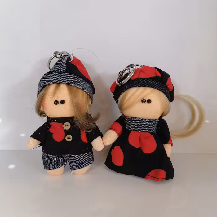 عروسک روسی 10 سانتی جاسوئیچی آویز