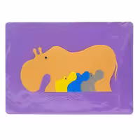 خرید پازل فومی طرح اسب آبی